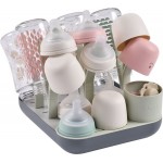 Béaba - Egoutte biberon Forest - Egouttoir - Modulable - Vert/gris