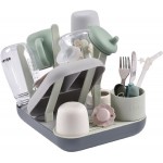 Béaba - Egoutte biberon Forest - Egouttoir - Modulable - Vert/gris