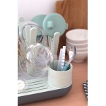 Béaba - Egoutte biberon Forest - Egouttoir - Modulable - Vert/gris