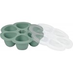 Béaba - Multiportions en silicone - 6x150 ml - Vert