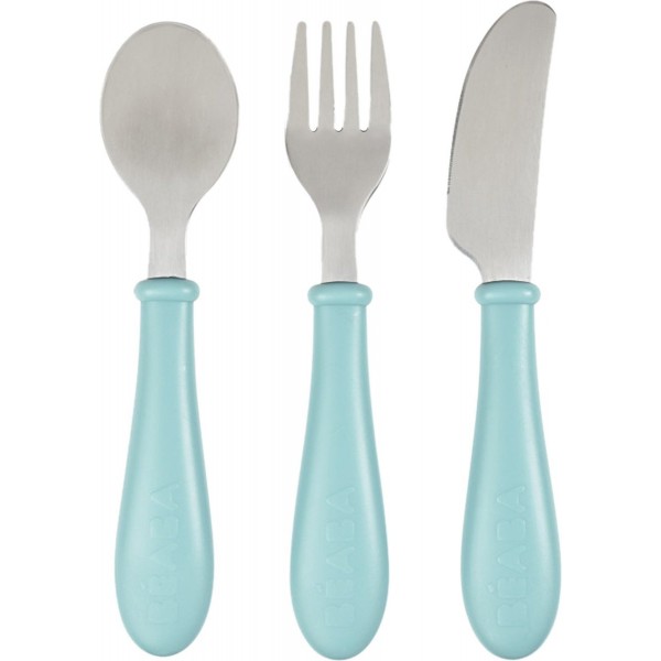 Béaba Couverts 3 pièces - Vert Aéré 12+ Mois