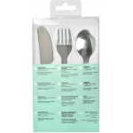 Béaba Couverts 3 pièces - Vieux rose -  12+ Mois