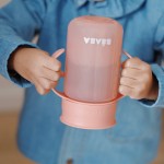 Béaba - Gobelet apprentissage - 340 ml - Rose