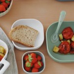 Béaba Set de Bols Silicone Vert Sauge/Coton/Vert Brumeux Béaba Set de Bols Silicone Vert Sauge/Coton/Vert Brumeux