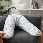 Beaba – Coussin de grossesse et d’allaitement Big Flopsy - Palm Tree