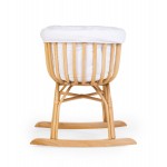 Childhome Berceau Rotin avec pieds à bascule