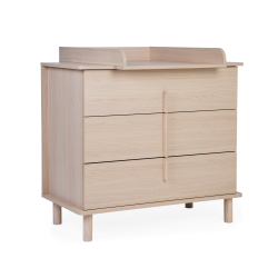 Childhome Nordica Naturel - Commode avec extension