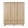 Quax Armoire Kyo XL 3 Portes - Honey Ash