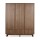 Quax Armoire Kyo XL 3 Portes - Walnut
