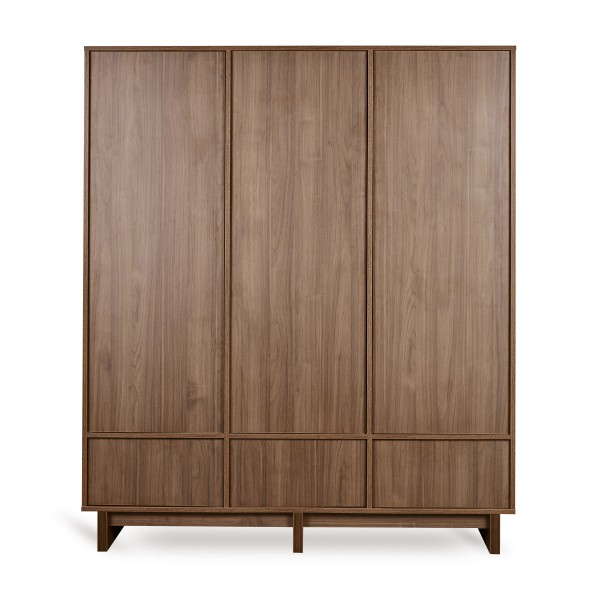 Quax Armoire Kyo XL 3 Portes - Walnut