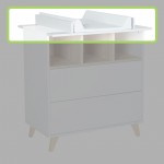 Quax Loft Blanc extension pour Commode
