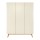 Quax Trendy Armoire 3 Portes - Clay