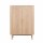Quax Yume Armoire - Portes Plates - Natural Ash