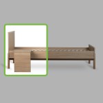 Quax Ashi Honey Ash Kit de Conversion à 70x170cm