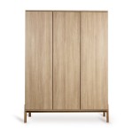 Quax Ashi Honey Ash Armoire 3 portes