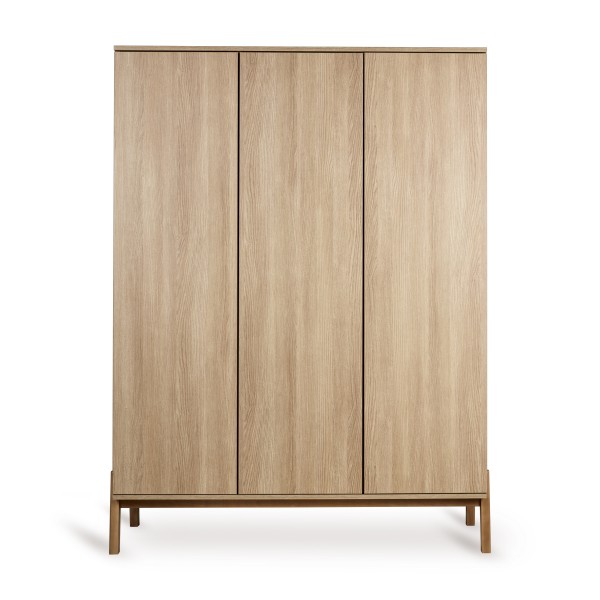 Quax Ashi Honey Ash Armoire 3 portes