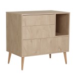 Quax Cocoon Commode - Natural Oak