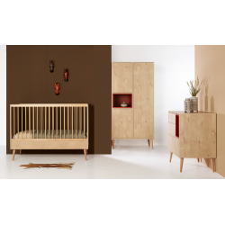 Quax Cocoon Natural Oak - Full Babyroom - QC 