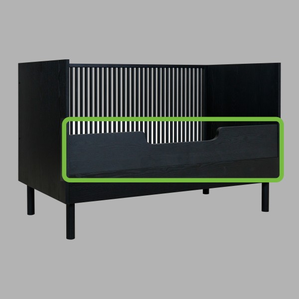 Quax Hai No Ki - Noire - Barrière de Lit - Lit 70x140 cm