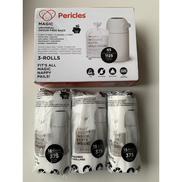 Pericles - Poubelle À Couches Magic - Recharge