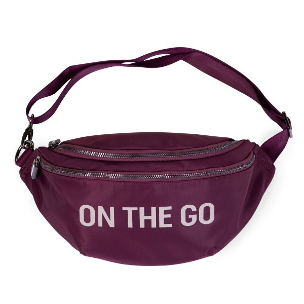 Childhome - Banana Bag On The Go Sac De Hanche - Aubergine