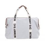 Childhome Mommy Bag Sac à langer - Signature -Offwhite