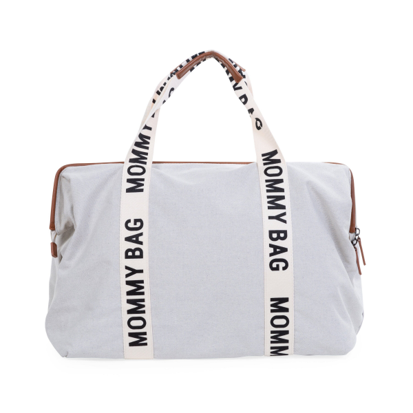 Childhome Mommy Bag Sac à langer - Signature -Offwhite