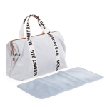 Childhome Mommy Bag Sac à langer - Signature -Offwhite