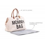 Childhome Mommy Bag Sac à langer - Teddy Ecru