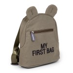 Childhome My First Bag Sac à dos pour enfant - Canvas - Kaki