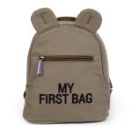 Childhome My First Bag Sac à dos pour enfant - Canvas - Kaki