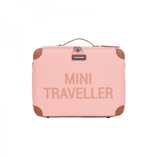 Childhome Mini Traveller Valise Enfant - Rose Cuivre