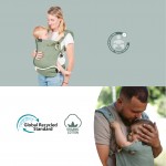 Babymoov Porte-Bébé Physiologique Moov & Boost - Sage Green
