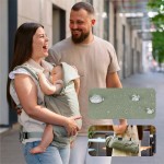 Babymoov Porte-Bébé Physiologique Moov & Boost - Sage Green