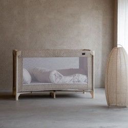 Quax Lit de voyage 60x120 cm Bouclé Sheep