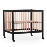 Childhome Parc PA97 noir/naturel + rouettes