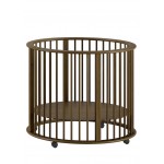Jaxx Parc Bébé Rond DINO Ø 90 cm - Walnut