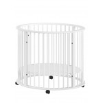 Jaxx Parc Bébé Rond DINO Ø 90 cm - White