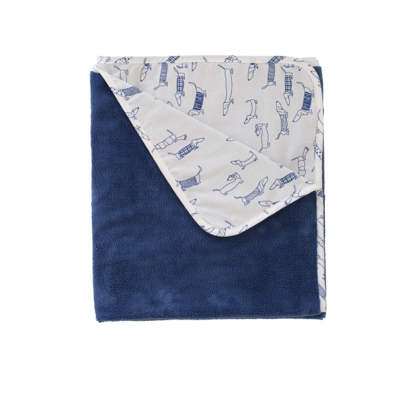 Pericles - Couverture pour Parc/Berceau 75x100cm - Chien