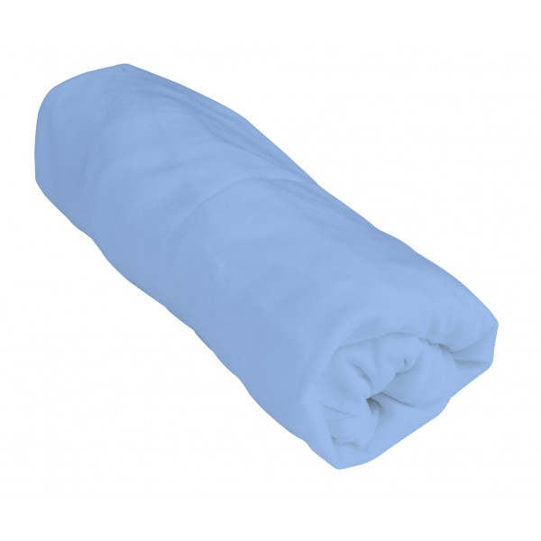 Hé Baby - Drap Housse pour Berceau - 40x80/90 cm - Jersey - Ciel