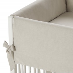 Di Baby - Set de textile pour parc Chambray Sand - 2 pièces