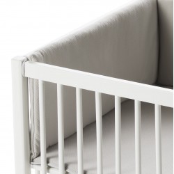 Di Baby - Set de textile pour parc Solange Gris - 2 pièces
