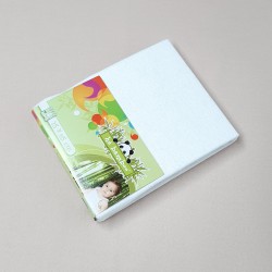 Drap-housse pour parc - eponge - blanc