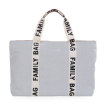 Childhome Family Bag Bag Sac à langer - Signature Canvas Ecru