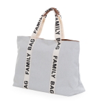 Childhome Family Bag Bag Sac à langer - Signature Canvas Ecru
