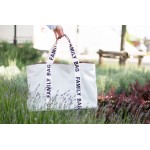 Childhome Family Bag Bag Sac à langer - Signature Canvas Ecru