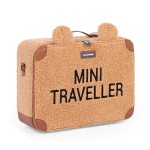 Childhome Mini Traveller Valise Enfant - Teddy Beige Childhome Mini Traveller Valise Enfant - Teddy Beige