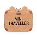 Childhome Mini Traveller Valise Enfant - Teddy Beige Childhome Mini Traveller Valise Enfant - Teddy Beige
