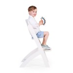 Childhome Evosit Chaise Evolutive + Tablette - Blanc