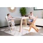 Childhome Evosit Chaise Evolutive + Tablette - Naturel